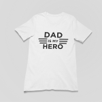 تیشرت بچگانه با طرح DAD is my HERO