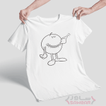 تیشرت یونیسکس با طرح zip it