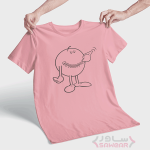 تیشرت یونیسکس با طرح zip it